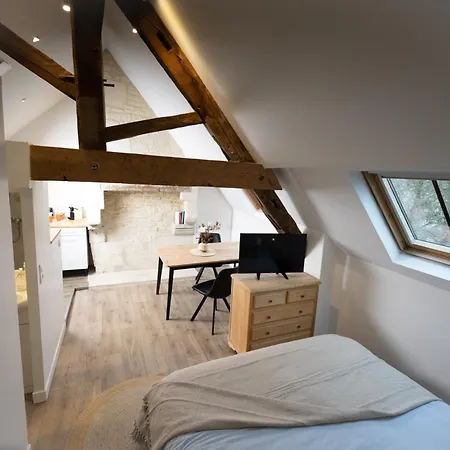 Villa République Normandie Fraternité Caen Chambre photo